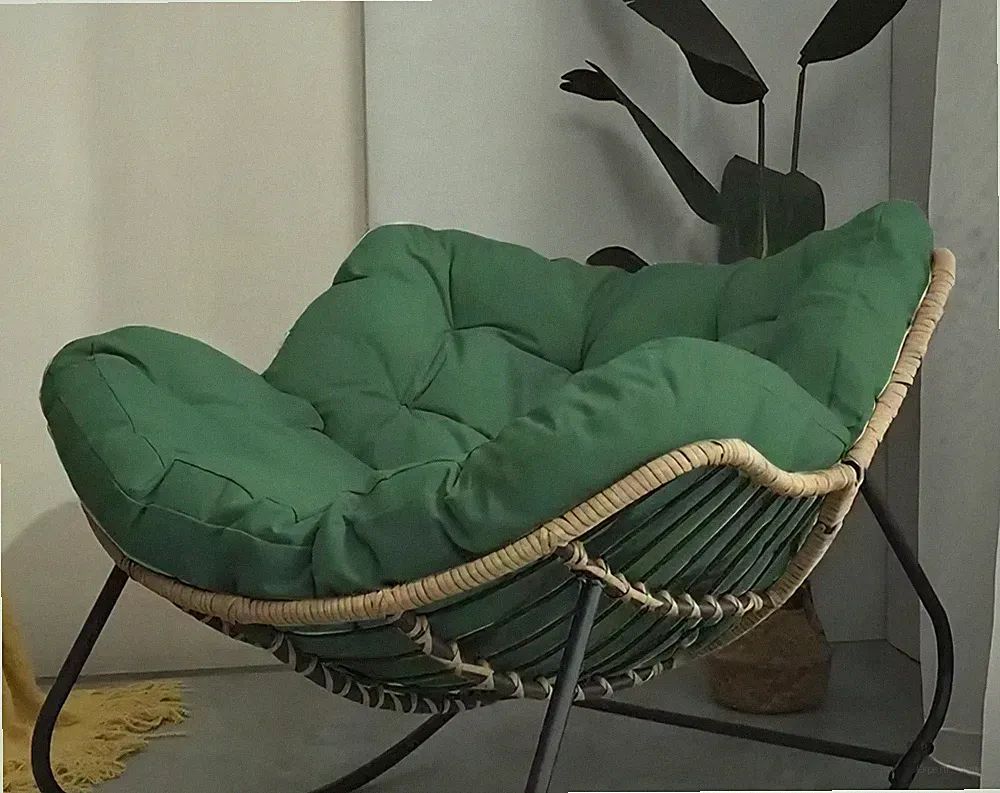 Rocking Chair Rocking Chair Reclining Chair Adult Balcony Home Leisure Lazy Sofa